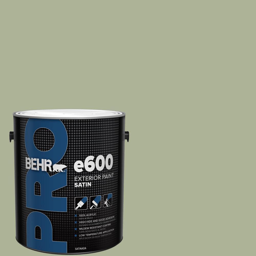 BEHR PRO 1 gal. #HDC-CT-28 Cottage Hill Satin Exterior Paint