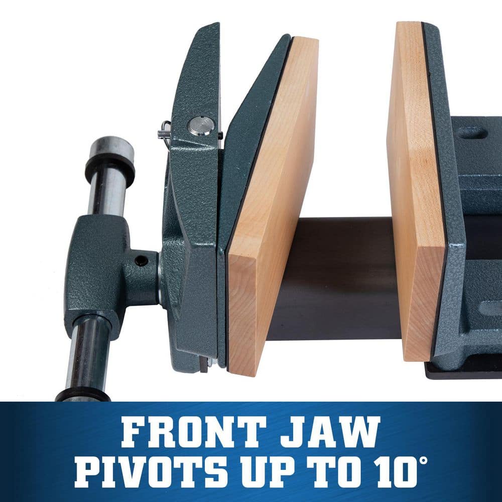 Wilton 4" x 7" Pivot Jaw Rapid Acting Woodworkers Vise (2)