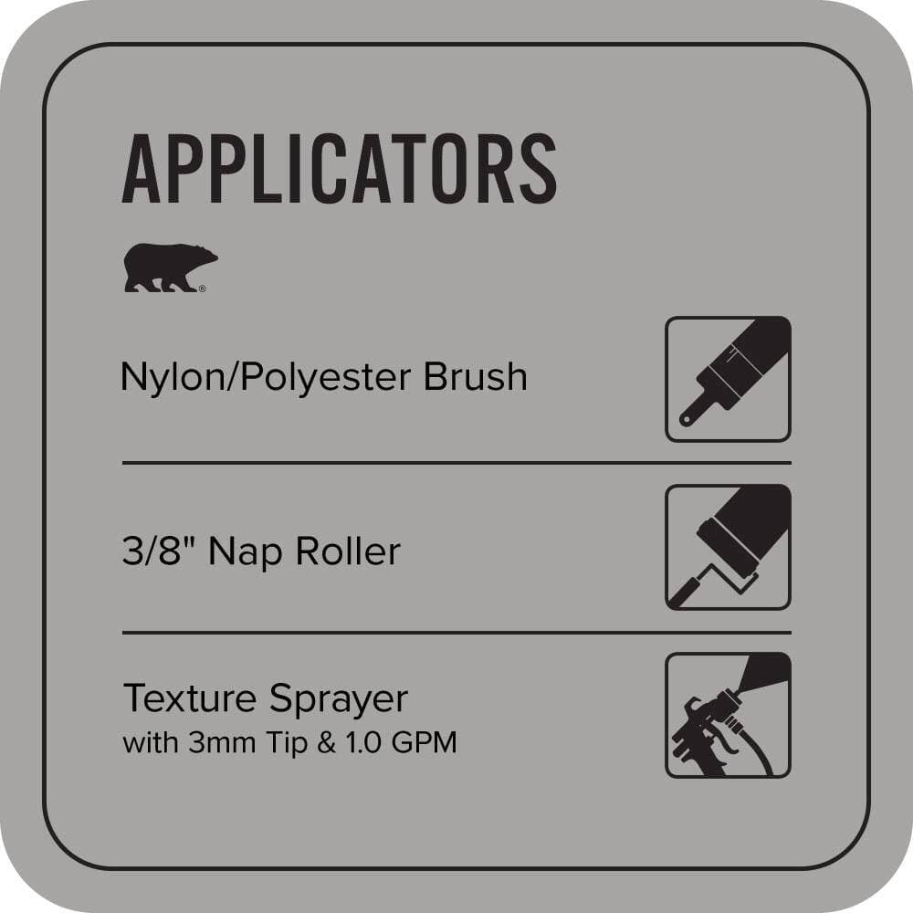 BEHR PREMIUM 1 gal. #PPU26-07 Smokey Wings Textured Low-Lustre Enamel Interior/Exterior Porch and Patio Anti-Slip Floor Paint (4)