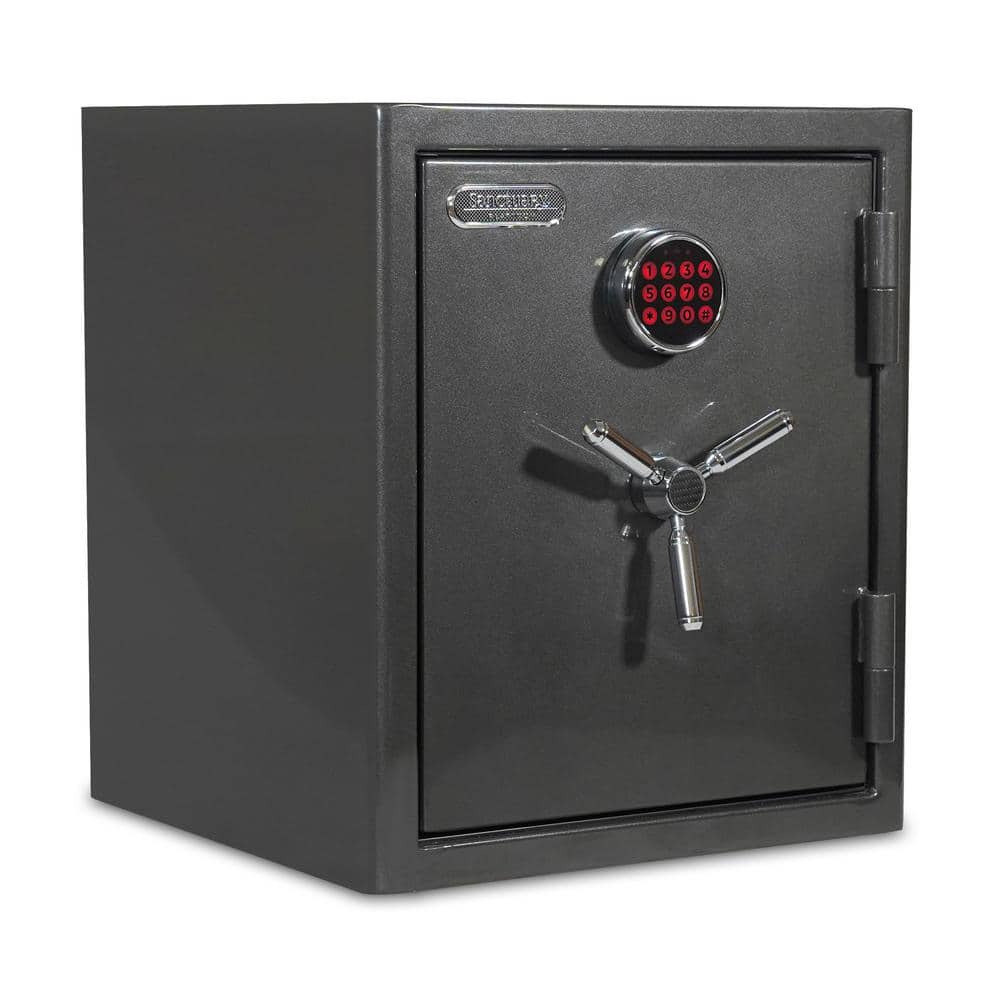 SANCTUARY Platinum 3.32 cu. ft. Fireproof/Waterproof Home and Office Safe w/Electronic Lock, Dark Gray Metallic Finish