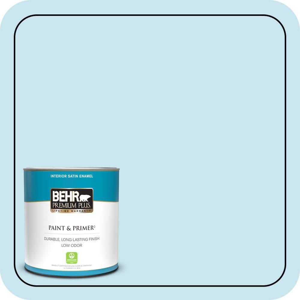 BEHR PREMIUM PLUS #550C-2 Sapphireberry Enamel Low Odor & Primer (1)