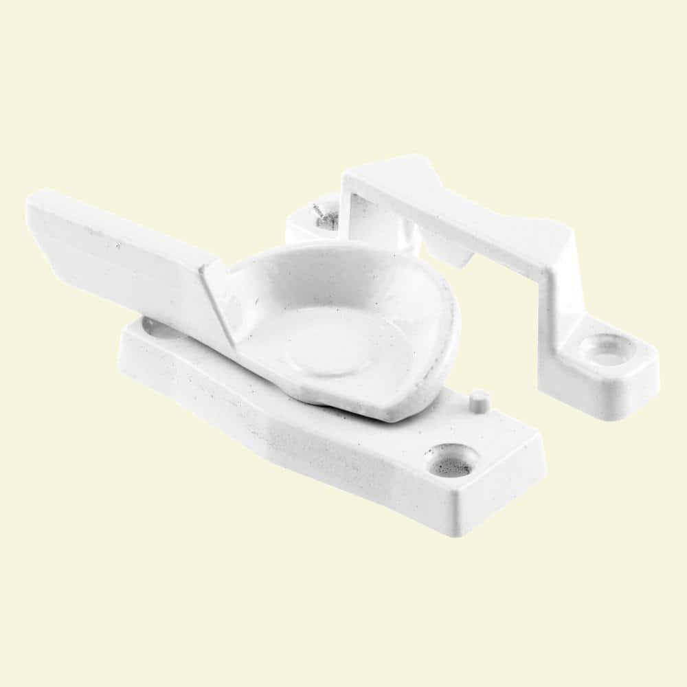 Prime-Line Diecast, White, Heavy Duty Cam Action, Window Sash Lock (1)