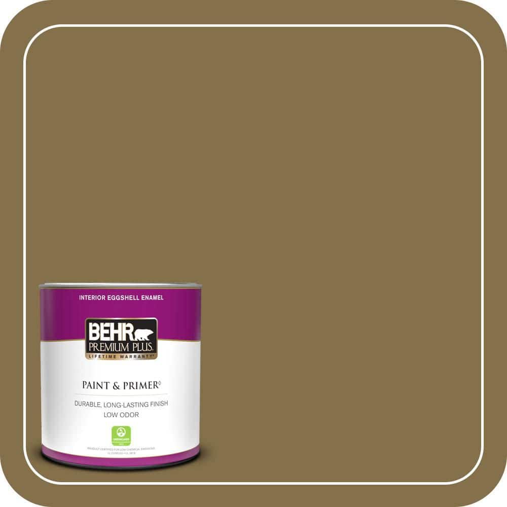 BEHR PREMIUM PLUS #350F-7 Wild Mushroom Enamel & Primer Color Sample (1)