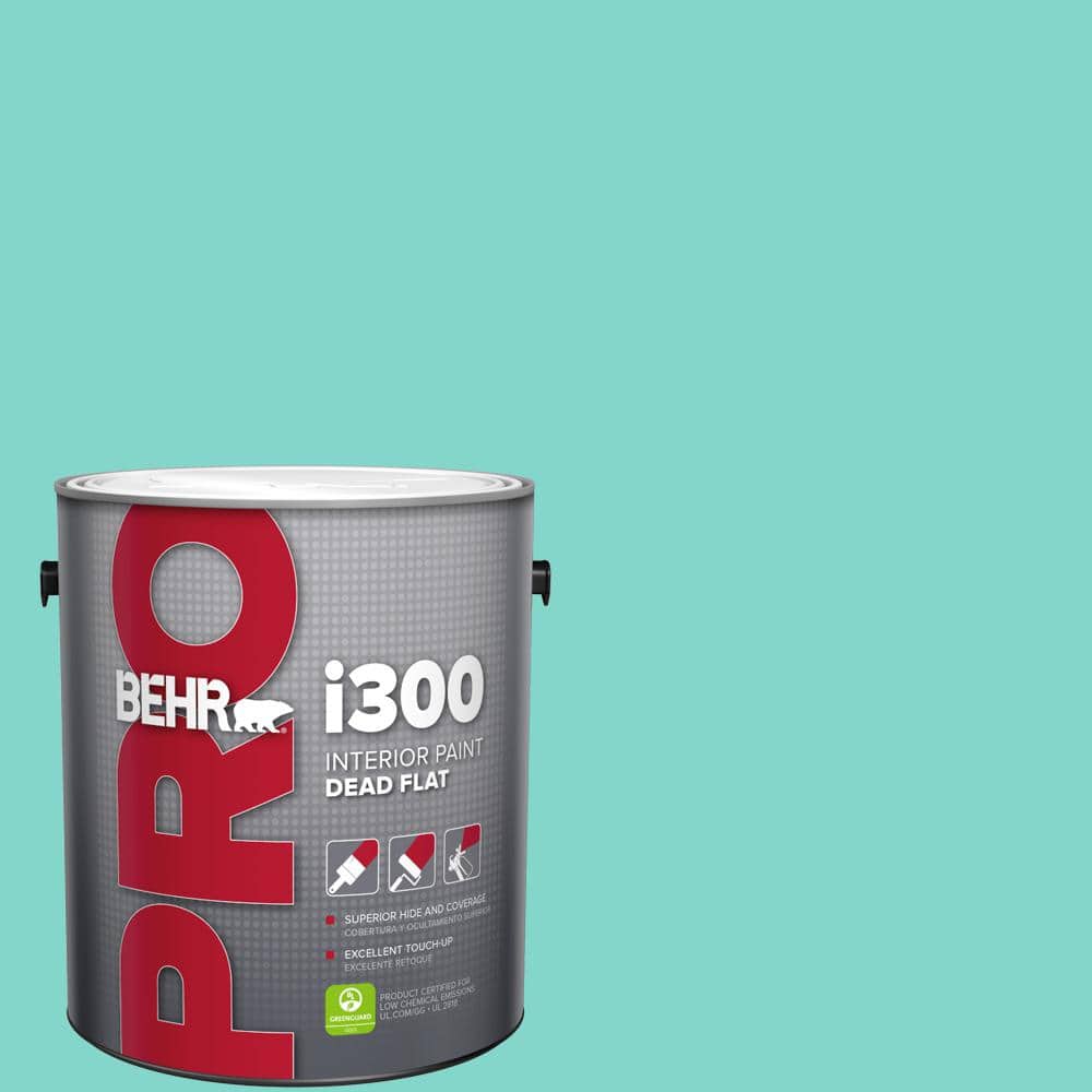 BEHR PRO 1 gal. #HDC-MD-09 Island Oasis Dead Flat Interior Paint