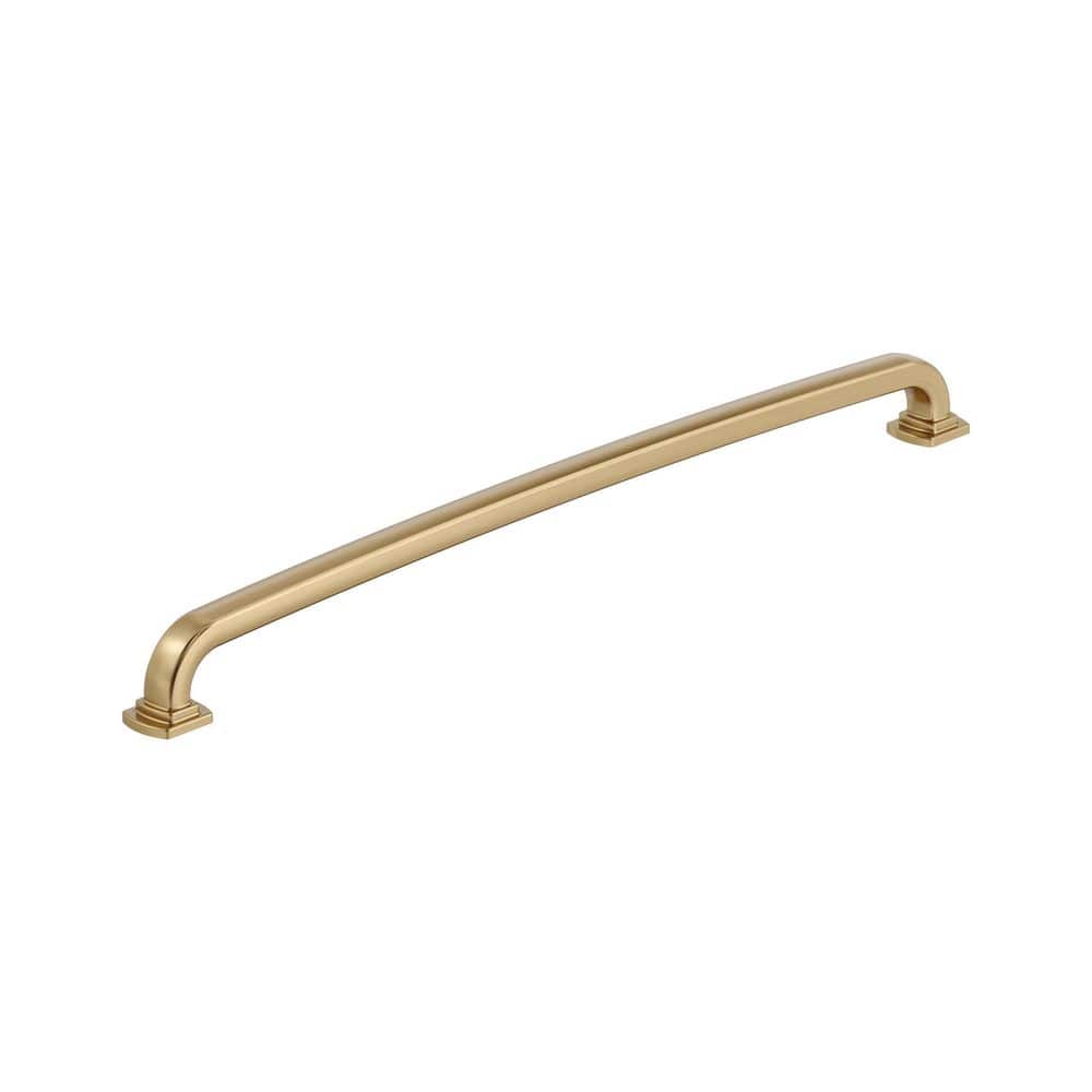 Amerock Surpass 18 in. (457 mm) Center-to-Center Champagne Bronze Classic Appliance Pull