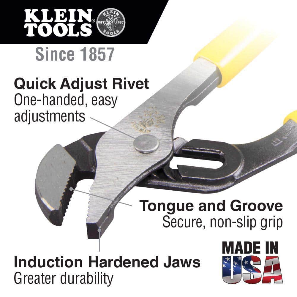 Klein Tools 10 in. Pump Pliers (2)