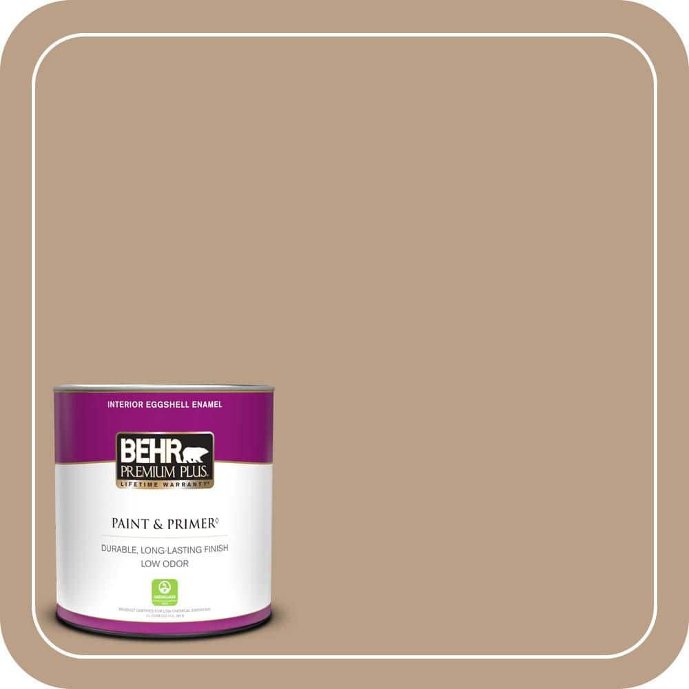 BEHR PREMIUM PLUS #ICC-52 Cup of Cocoa Enamel Low Odor & Primer