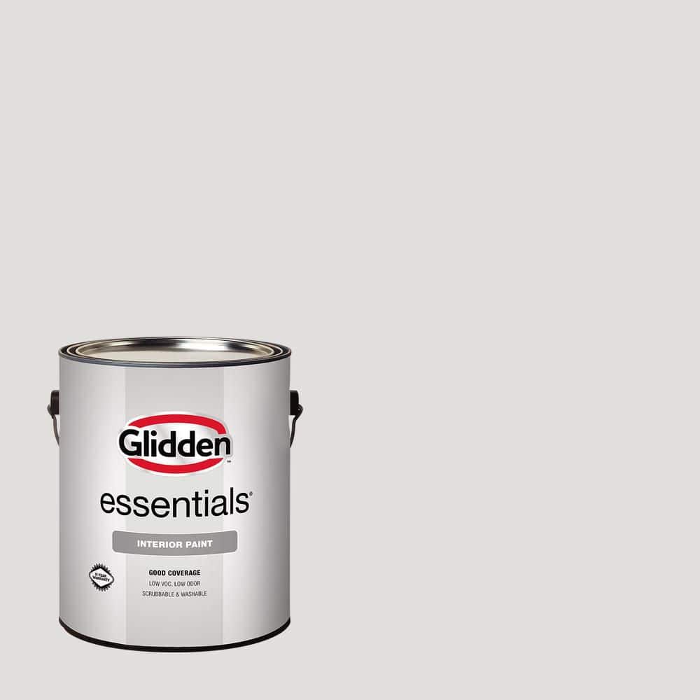 Glidden Essentials 1 gal. PPG0995-1 Shaded Whisper Semi-Gloss Interior Paint