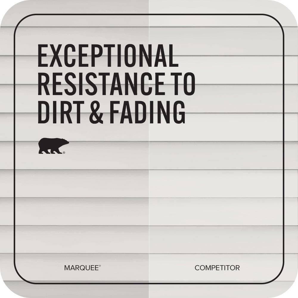 BEHR MARQUEE 1 gal. #PR-W07 Fading Fog Flat Exterior Paint & Primer (4)