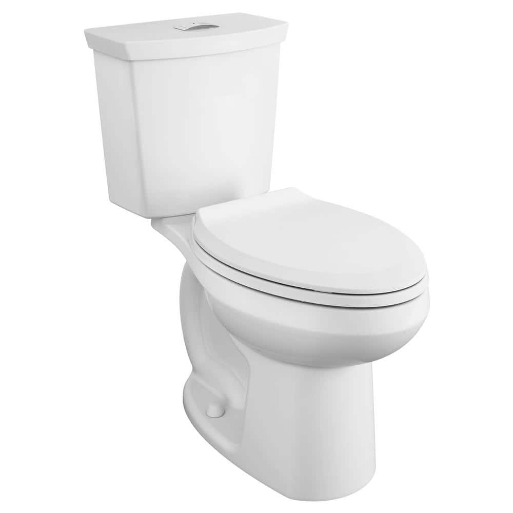 American Standard Cadet 3 2-Piece 1.0/1.6 GPF Dual Flush Elongated Toilet in White
