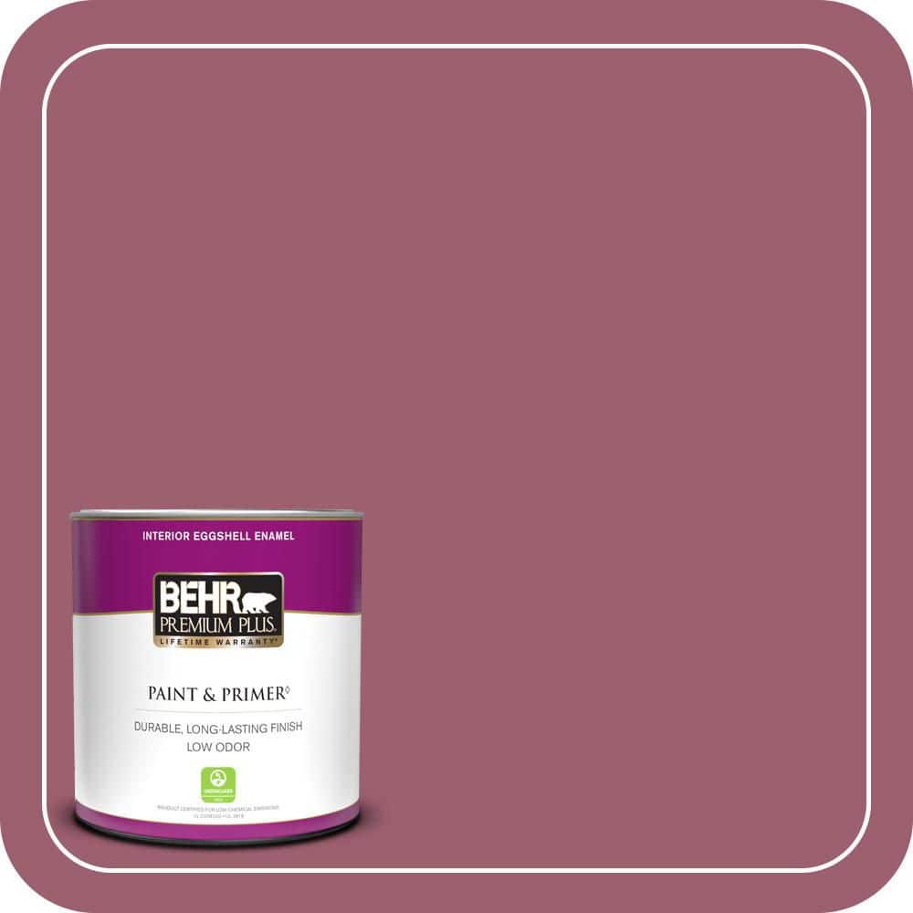 BEHR PREMIUM PLUS #M130-6 Tropical Hibiscus Enamel Low Odor & Primer (1)
