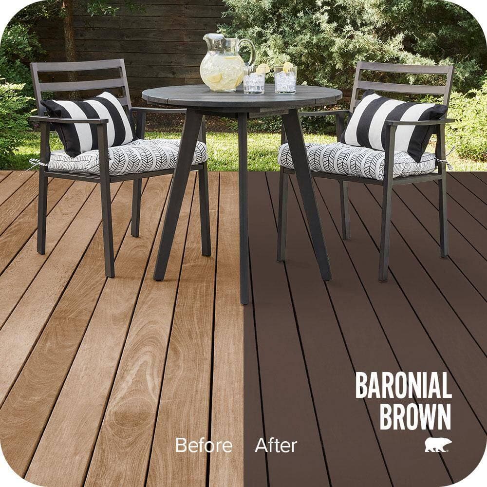 BEHR DECKplus #N170-7 Color Waterproofing Exterior Wood Stain (2)