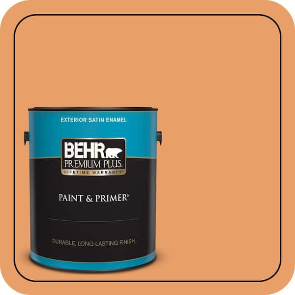 BEHR PREMIUM PLUS #260D-4 Copper River Enamel Low Odor & Primer (4)