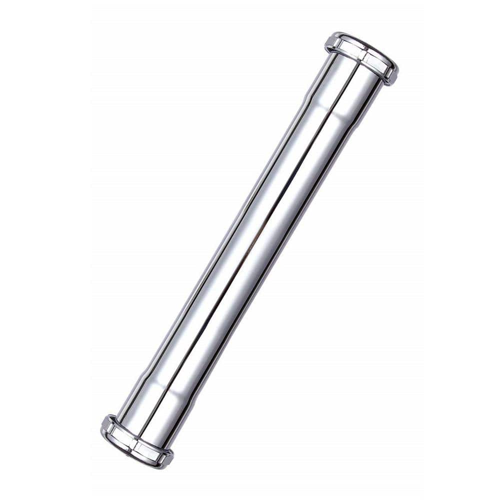 Westbrass 1-1/2 in. 16 in. Brass Double Ended Slip-Joint Extension Tube