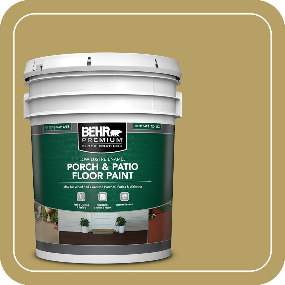 BEHR PREMIUM #PPU6-19 Textured Low-Lustre Enamel Interior/Exterior Porch and Patio Anti-Slip Floor Paint (1)