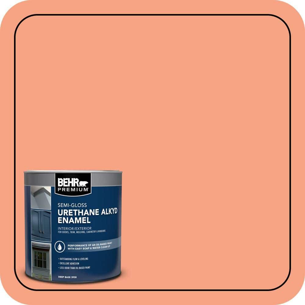 BEHR PREMIUM 1 qt. #P190-4 Siren Semi-Gloss Enamel Urethane Alkyd Interior/Exterior Paint