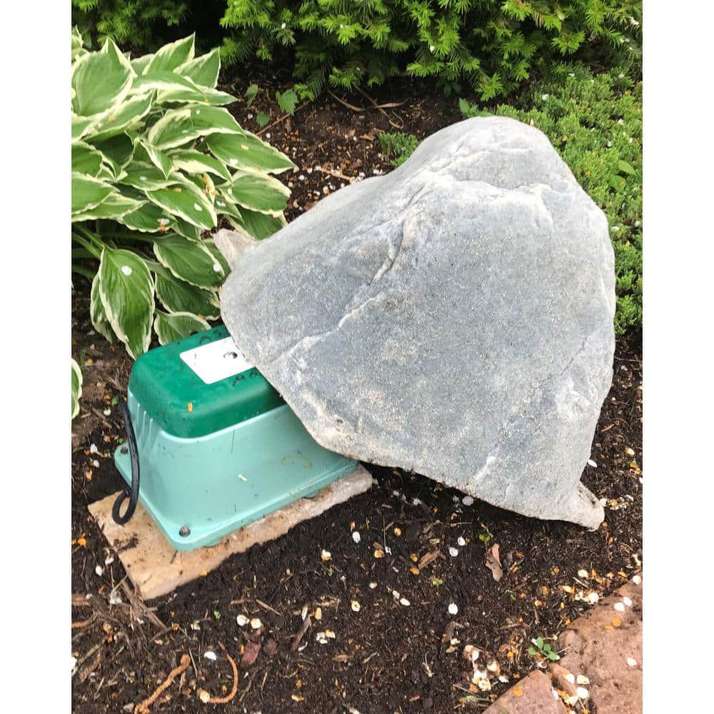 Dekorra 19 in. x 18 in. x 12 in. Small Artificial Rock Enclosure for Covering Small Pumps and Utility Devices (3)