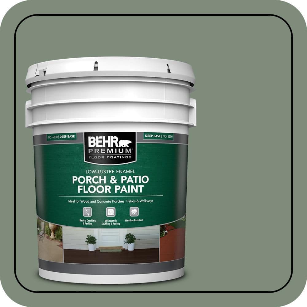 BEHR PREMIUM #450F-5 Textured Low-Lustre Enamel Interior/Exterior Porch and Patio Anti-Slip Floor Paint (1)