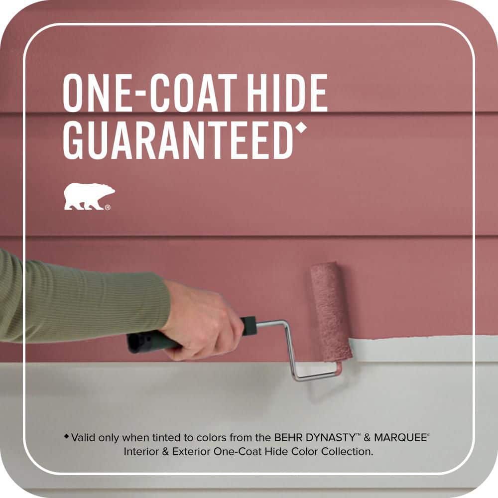 BEHR MARQUEE 1 gal. #PPU1-06 Rose Marquee Satin Enamel Exterior Paint & Primer (3)