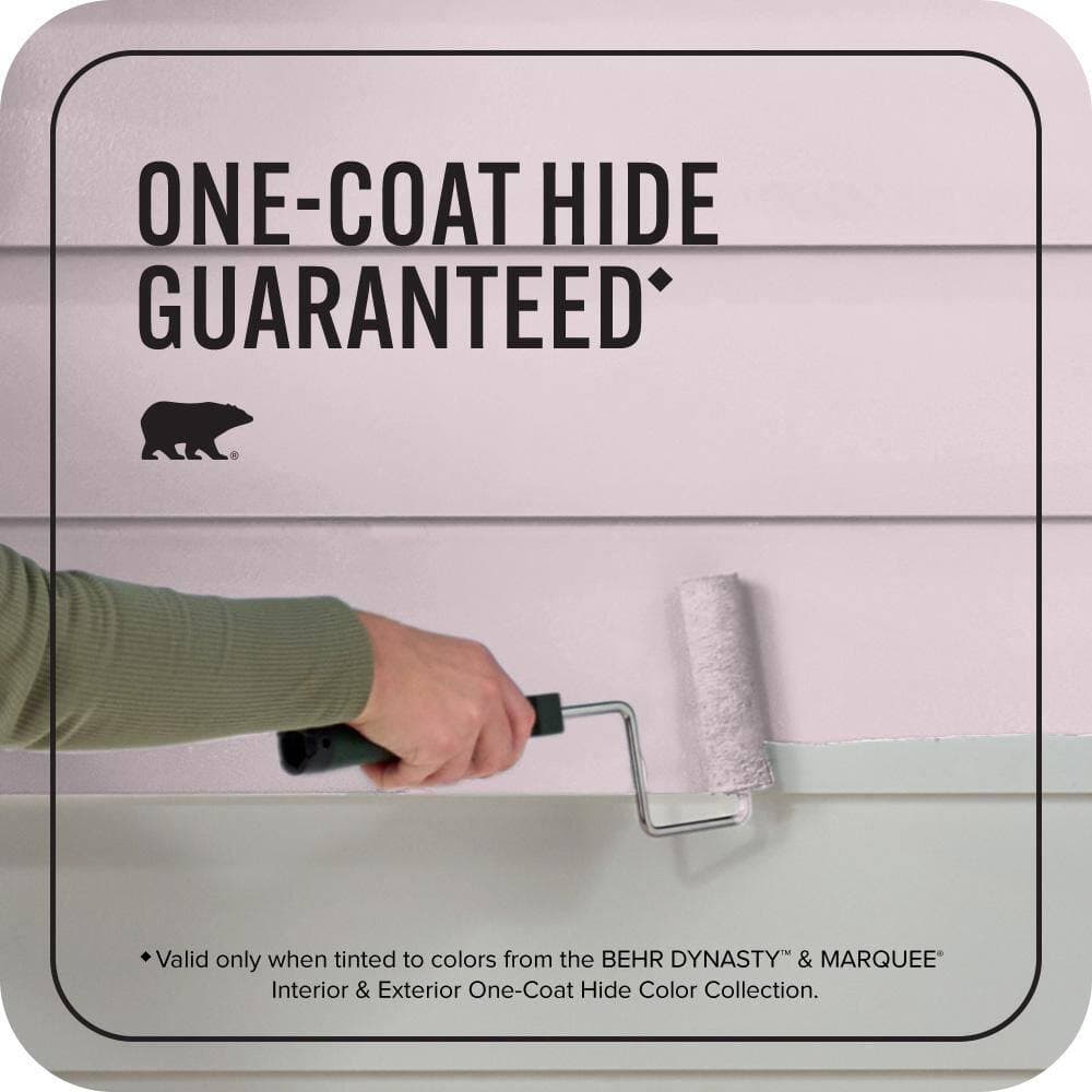 BEHR MARQUEE 1 gal. #S120-2 Etiquette Flat Exterior Paint & Primer (3)