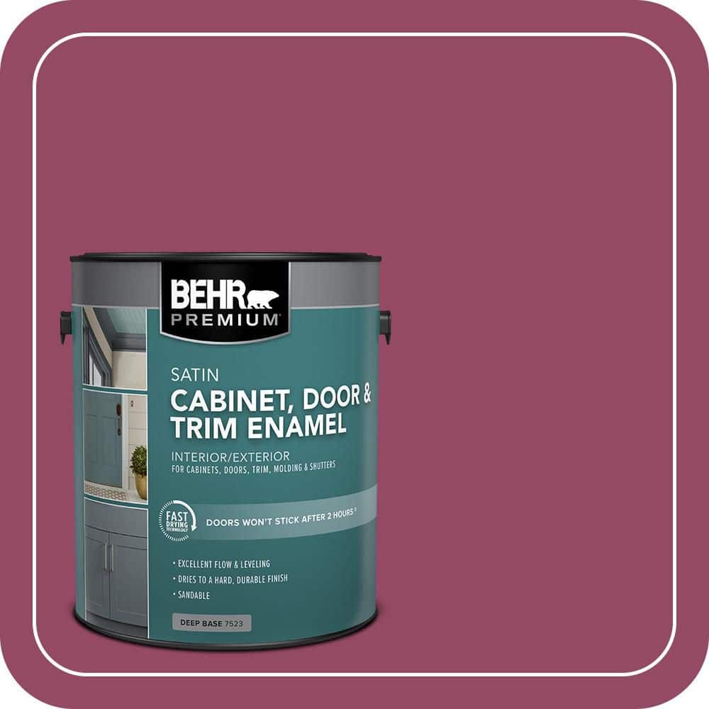 BEHR PREMIUM 1 gal. #P120-7 Glitterati Satin Enamel Interior/Exterior Cabinet, Door & Trim Paint