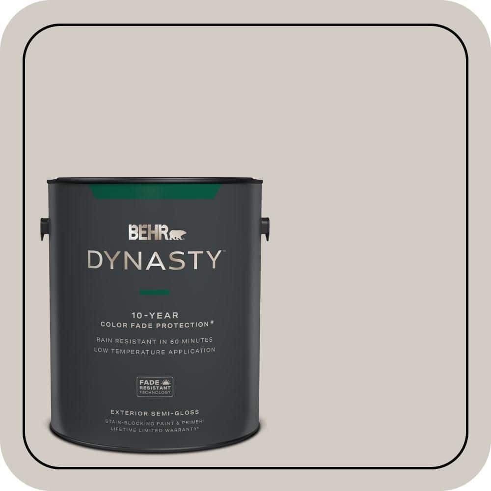 BEHR DYNASTY 1 gal. #PPU18-09 Burnished Clay Semi-Gloss Exterior Stain-Blocking Paint & Primer
