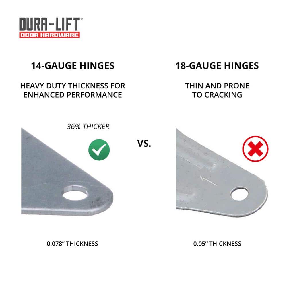 DURA-LIFT 16 ft. x 7 ft. Premium Garage Door Tune Up Extension Kit (3)