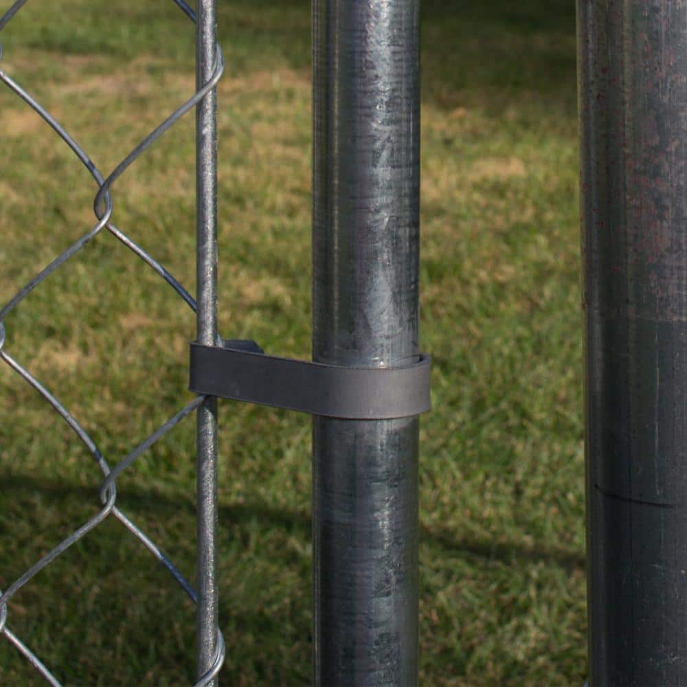 Everbilt 1-3/8 in. 14-Gauge Galvanized Chain Link Gate Clip (2)