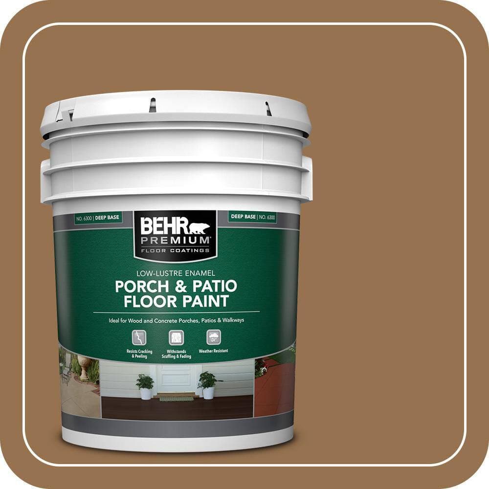 BEHR PREMIUM #S280-7 Textured Low-Lustre Enamel Interior/Exterior Porch and Patio Anti-Slip Floor Paint (1)