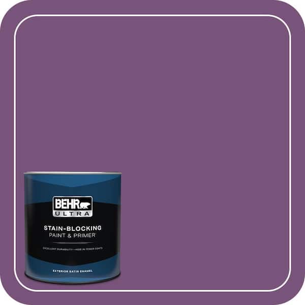 BEHR ULTRA 1 qt. #MQ4-62 Birthstone Satin Enamel Exterior Paint & Primer (2)