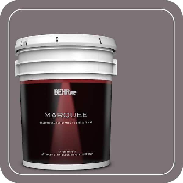 BEHR MARQUEE 5 gal. #PPU17-18 Echo Flat Exterior Paint & Primer (2)