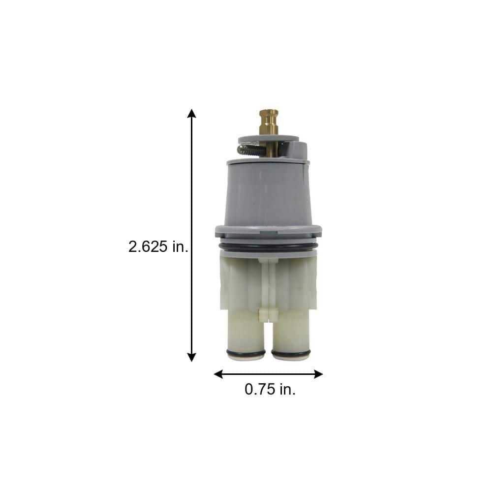 Everbilt 4 1/2 in. B-19 Broach Single Lever Cartridge for Delta Replaces RP46074 (4)