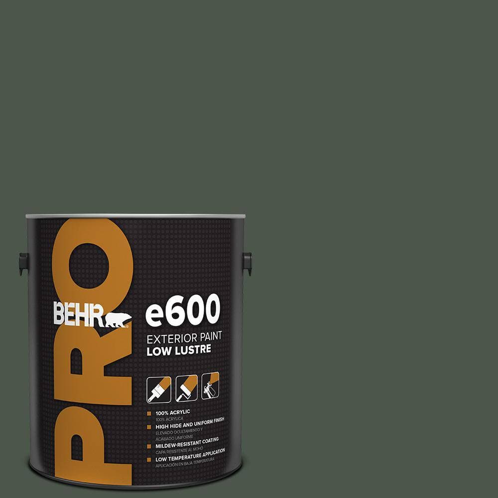 BEHR PRO 1 gal. #PMD-66 Deep Evergreen Low Luster Exterior Paint