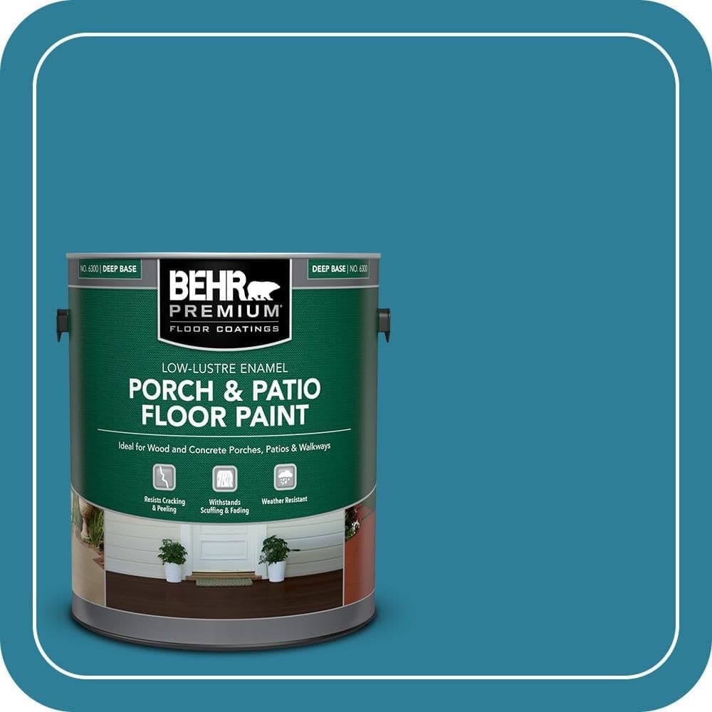 BEHR PREMIUM #M480-6 Low-Lustre Enamel Interior/Exterior Porch and Patio Floor Paint (1)