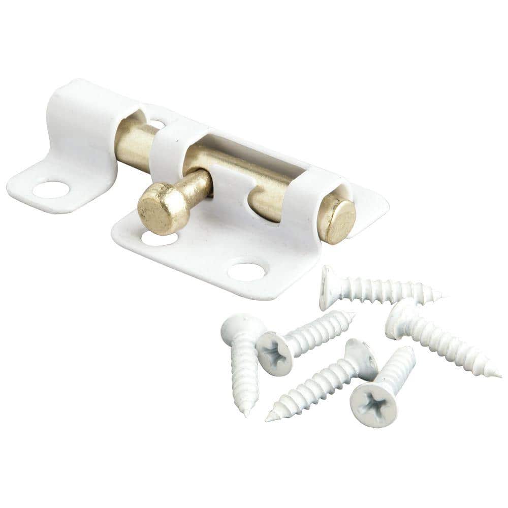 Everbilt 3 in. Zinc-Plated Barrel Bolt (4)