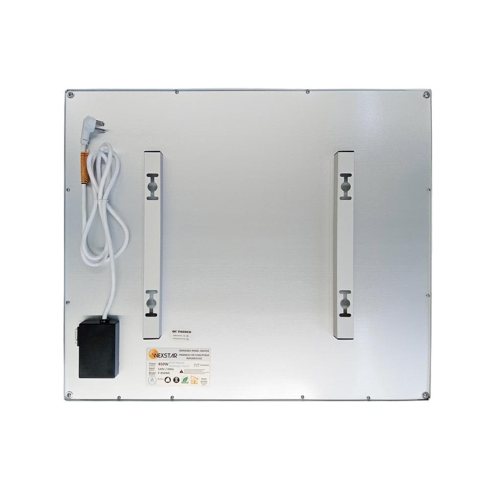 Wexstar 450-Watt Wall Infrared Electric Panel Heater Frameless, Complies with UL/CSA Certification. (3)