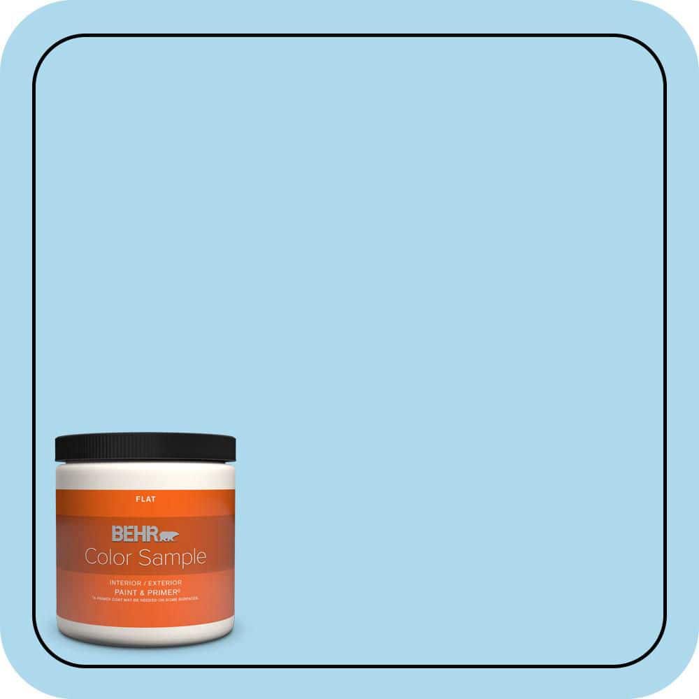 BEHR PREMIUM PLUS #540A-3 Blue Feather Enamel Low Odor & Primer (1)