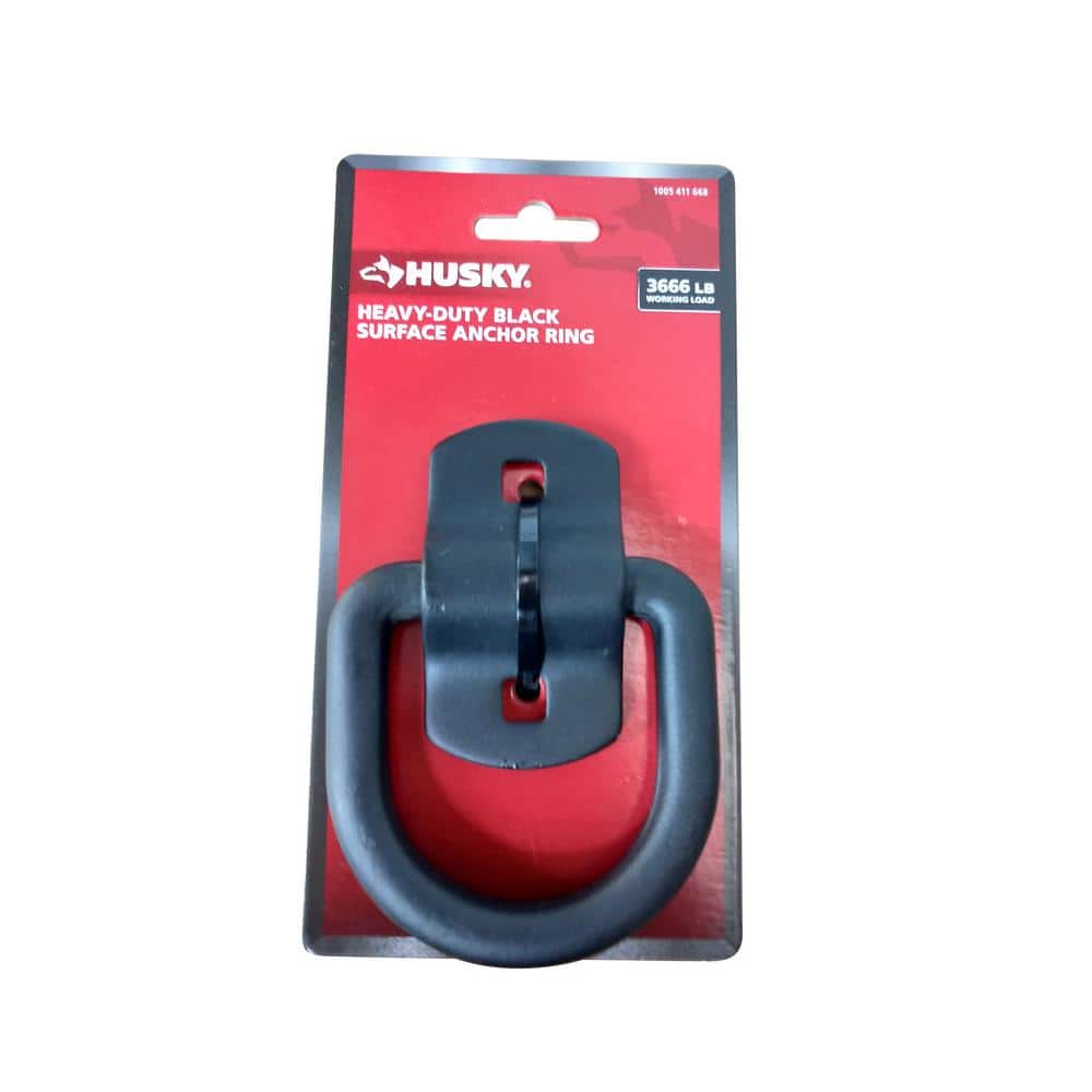Husky 3666 lbs. Heavy-Duty Wire Ring in Black (1)