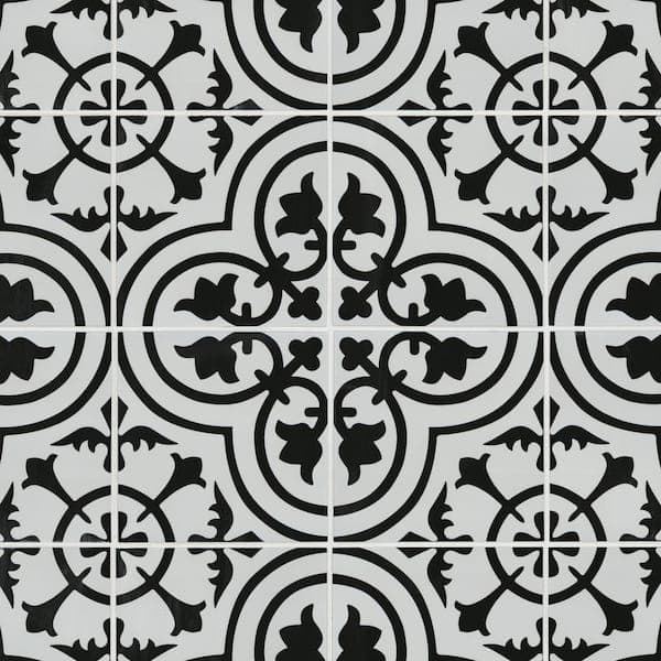 MSI Encaustic Amantus 8 in. x 8 in. Matte Porcelain Floor and Wall Tile (0.43 sq. ft./Each)