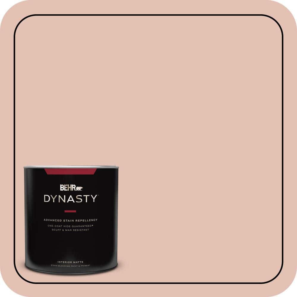 BEHR DYNASTY 1 qt. #S180-2 Sunwashed Brick Matte Interior Stain-Blocking Paint & Primer