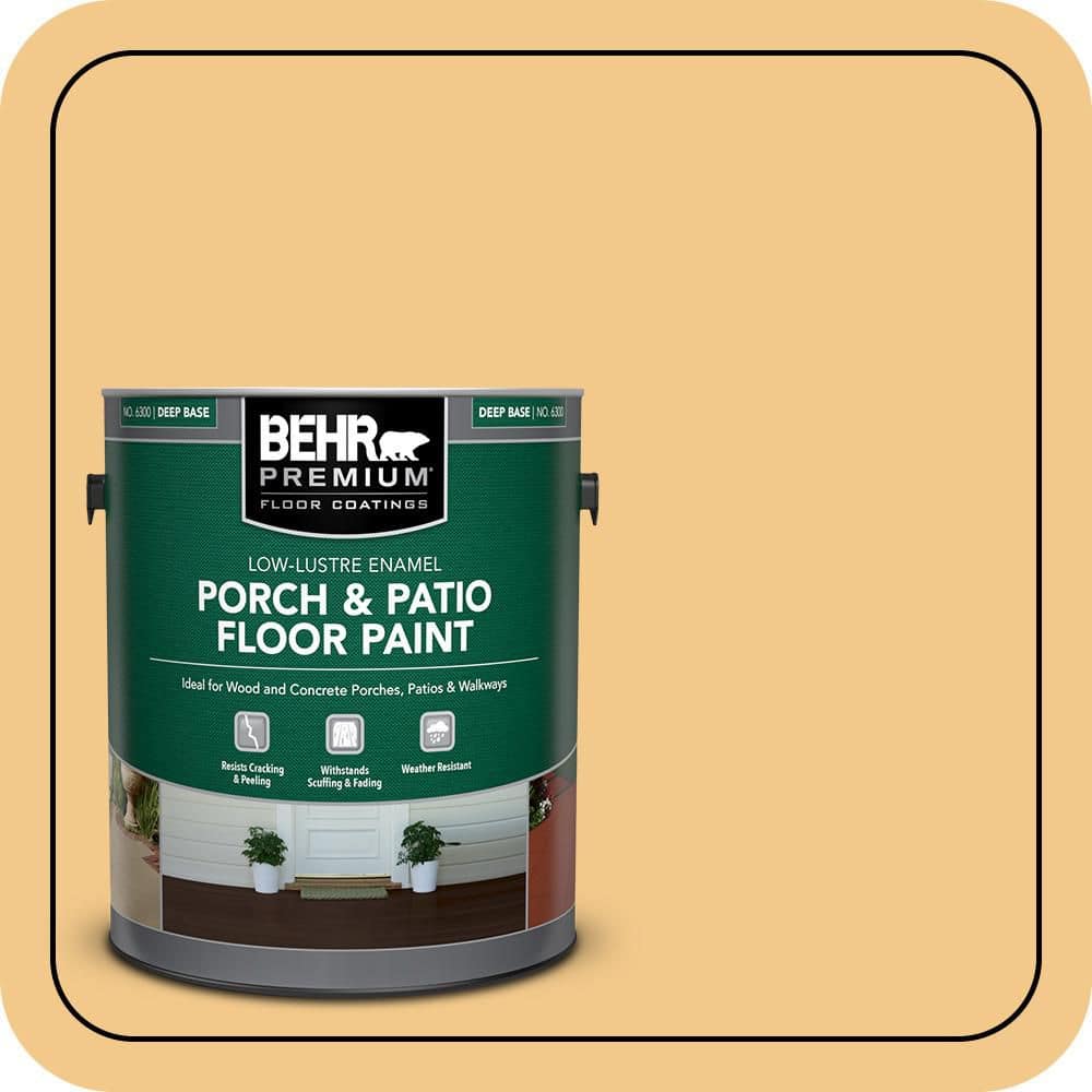 BEHR PREMIUM Home Decorators Collection #HDC-CL-16 Low-Lustre Enamel Int/Ext Porch and Patio Floor Paint (1)
