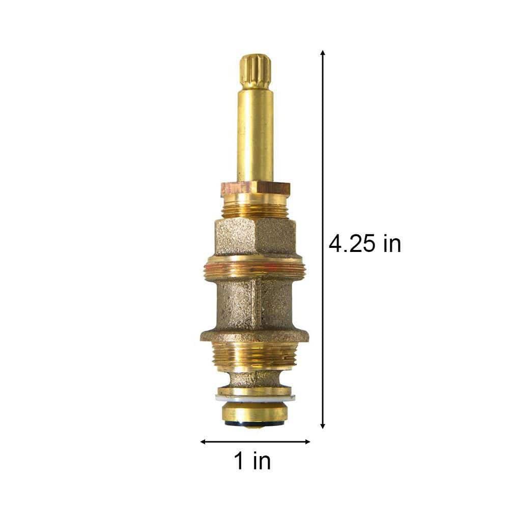 Everbilt 4 1/4 in. 12 pt Broach Diverter Stem For Price Pfister Replaces 910-022 (4)