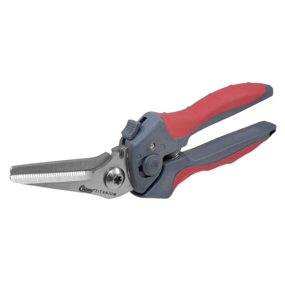 Clauss 8 in. Titanium Bent Snip (2)