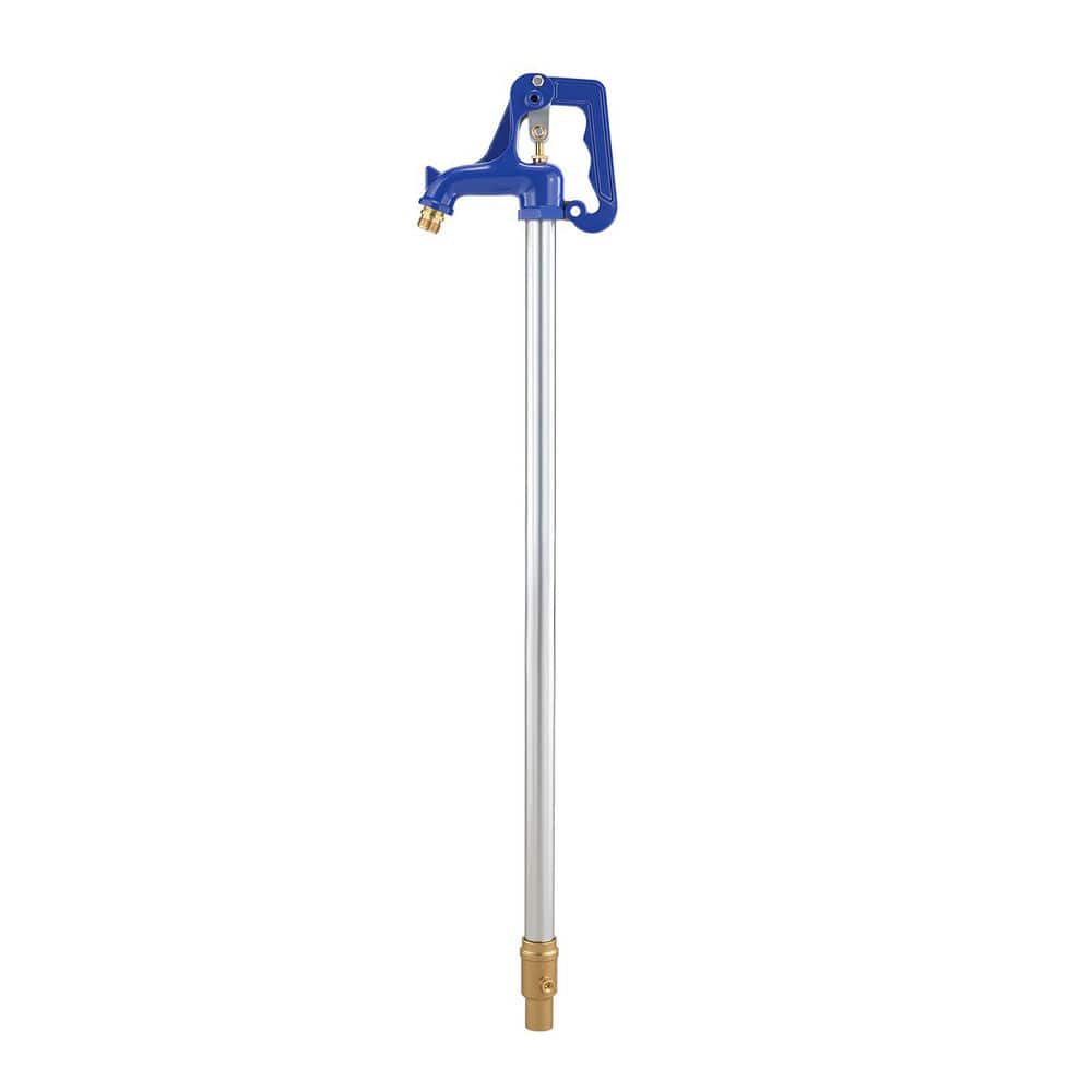 VEVOR Frost Proof Yard Hydrant, 3.25 ft. Freeze-Proof Outdoor Faucet with 12 in. Cast Iron 3/4 in. NPT Pipe Connection