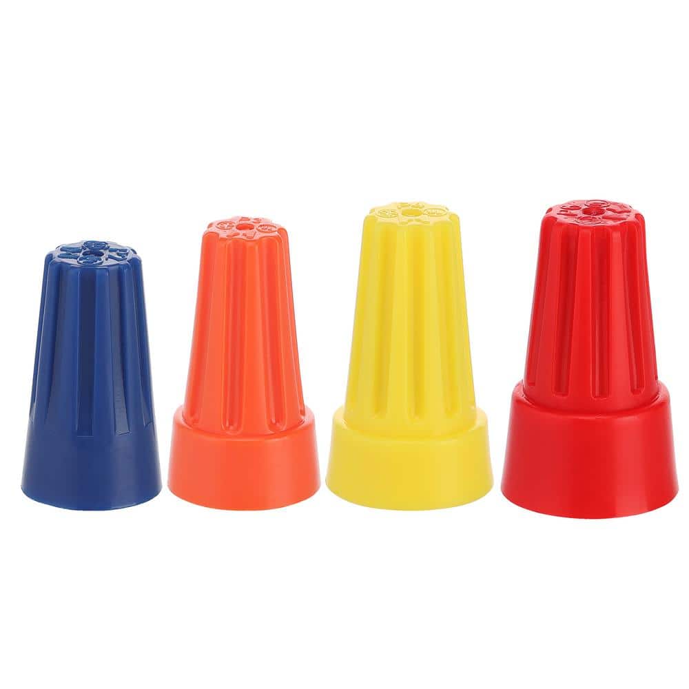 Commercial Electric Assorted (Blue, Orange, Yellow and Red) Standard Wire Connectors (360-Pack) (1)