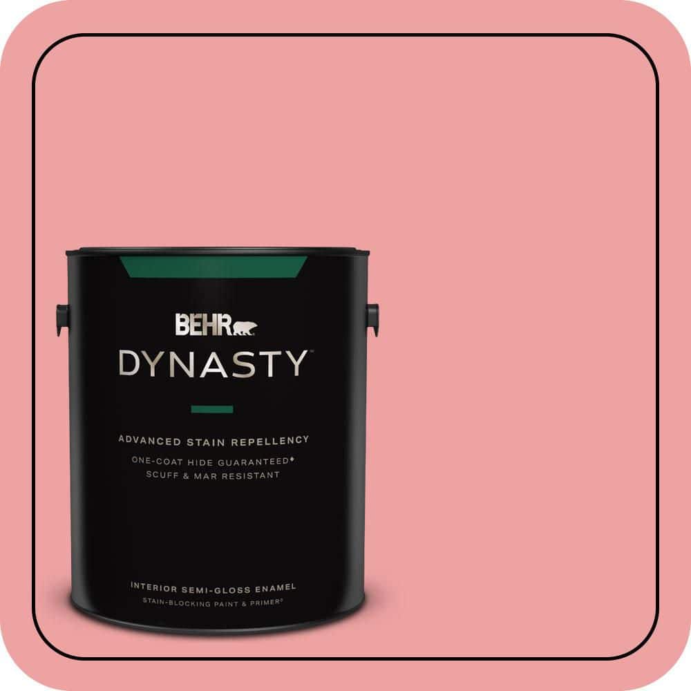 BEHR DYNASTY 1 gal. #P170-3 Infatuation Semi-Gloss Enamel Interior Stain-Blocking Paint & Primer