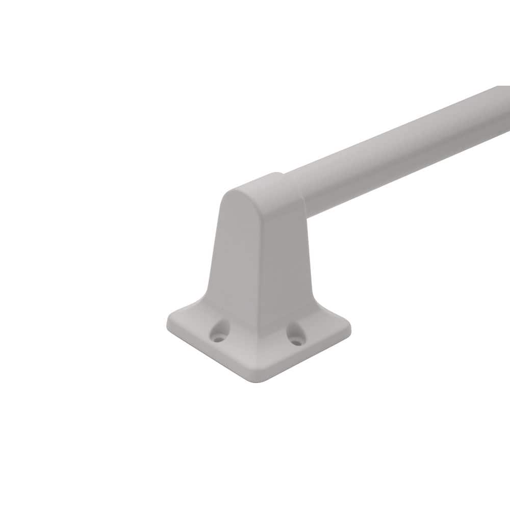 Glacier Bay 9 in. x 7/8 in. Exposed Screw Assist Bar in White (3)