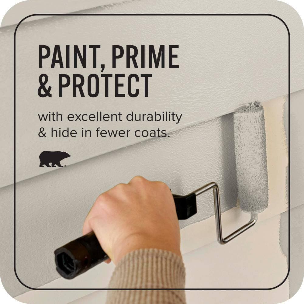 BEHR ULTRA 1 gal. #N320-3 Tanglewood Flat Exterior Paint & Primer (3)