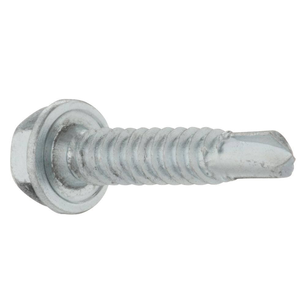 Everbilt #10 1-1/4 in. External Hex Flange Sheet Metal Screw (2 per Pack) (3)