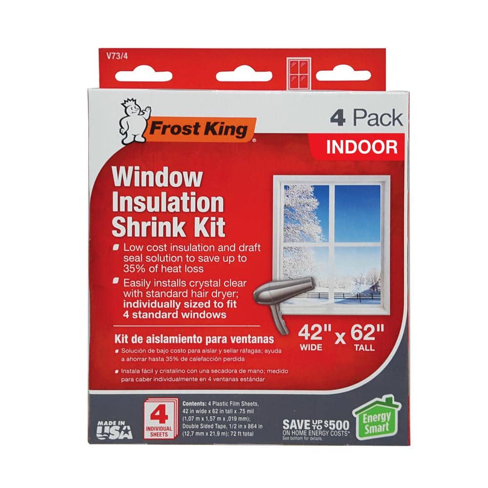 Frost King E/O Indoor Window Insulation Kit (4 per Pack) (2)